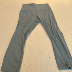 Lululemon Athletica Teal Leggings Size 4
